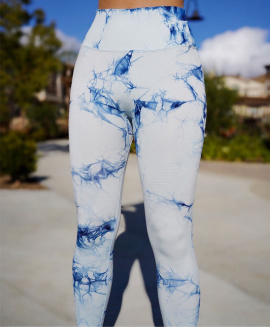 Tie Dye Scrunch Booty Leggings